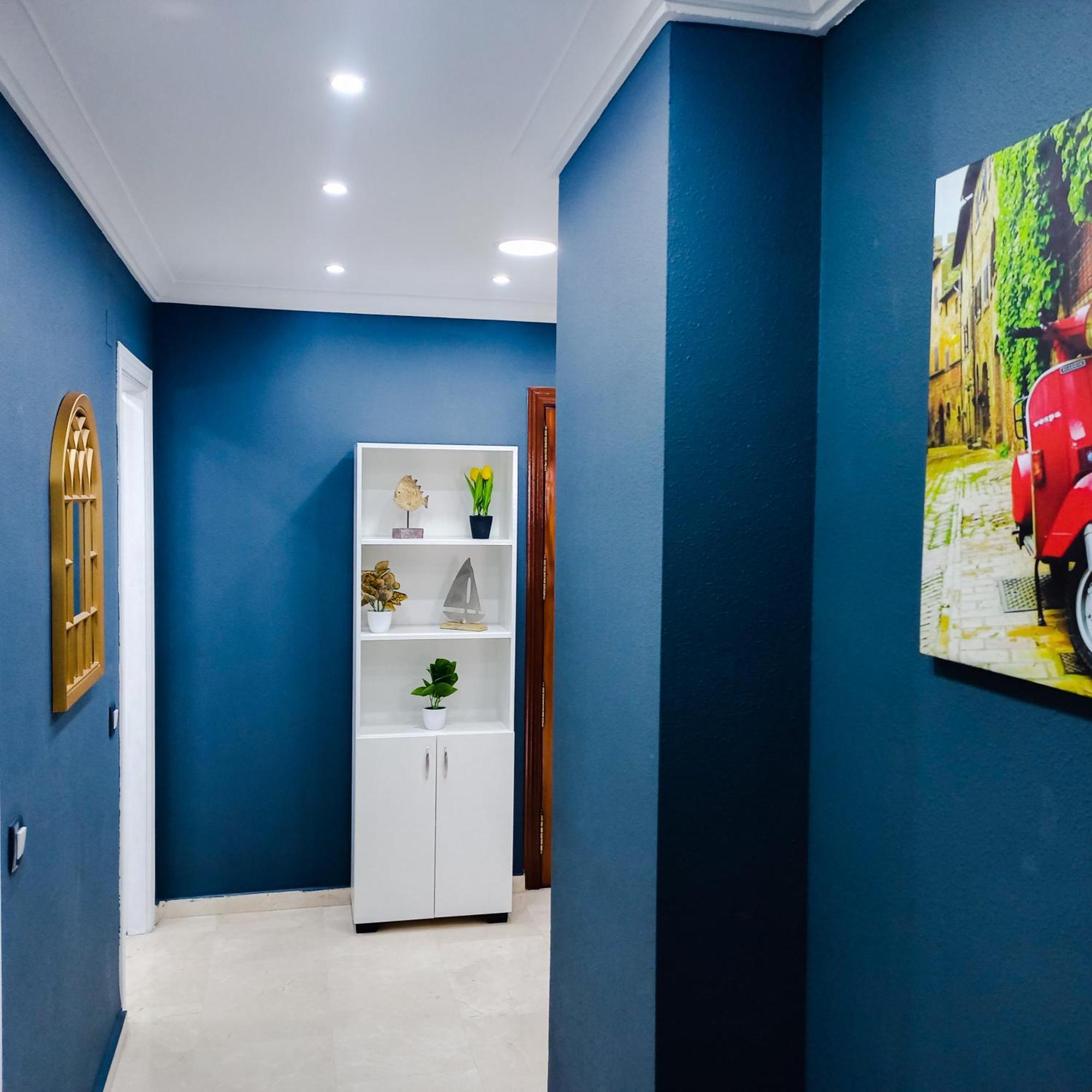 טנג'יר Moderne Appartement Au Plein Centre-Ville En Face Hilton & La Gare De Train Tgv Avec Climatisation מראה חיצוני תמונה